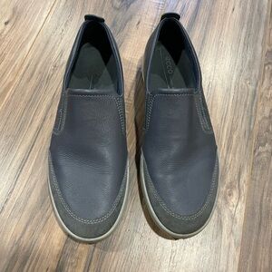 Ecco Men's Gray Collin 2.0 Slip On Sneaker